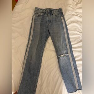 Levi’s Blue Jeans with Gem Accents